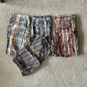 Set of 4-Men’s Classic  Length Shorts